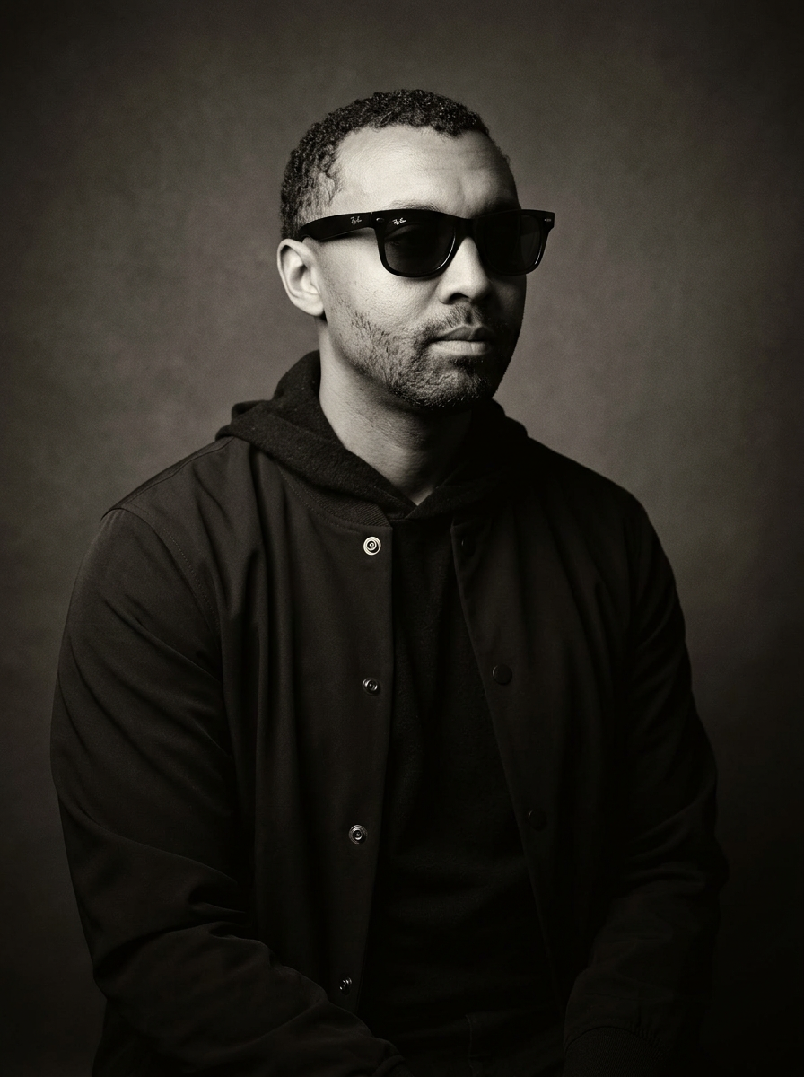 Max Mason speaking — editorial portrait